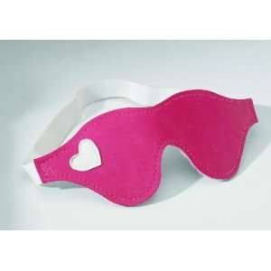 Bundle Pink Heart Blindfold and 2 pack of Pink Silicone Lubricant 3.3 