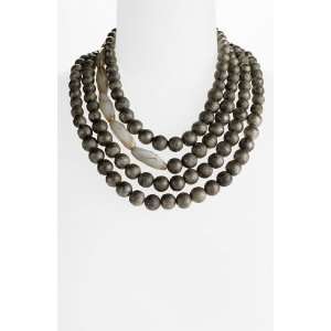    St. John Collection Bead & Agate Multistrand Necklace Jewelry
