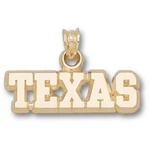  University of Texas Texas 1/4 Pendant (14kt) Sports 