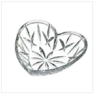  Gorham Crystal Amore Candy Dish Heart
