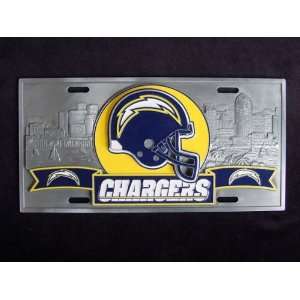 San Diego Chargers License Plate Cover:  Sports & Outdoors