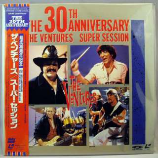 Japan LD THE VENTURES 30th Anniver. SUPER SESSION 89  