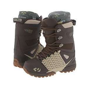  Twirty Two Lashed Snowboard Boots Brown/Beige/Gum Size 6 