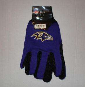NEW! Baltimore Ravens Utility Gloves *NFL Football*  