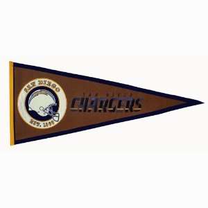   San Diego Chargers NFL Pigskin Traditions Pennant 13x32: Sports