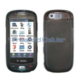 Smoke Case + Car Charger for Samsung Highlight SGH T749  