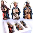 NEW AVON 2002 THREE 3 KINGS Christmas Holiday ORNAMENTS Set + Fitted 