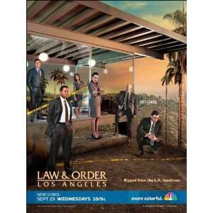 Law & Order: Los Angeles Poster TV (11 x 17 Inches 28cm x 44cm 
