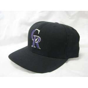   Authentic MLB Colorado Rockies Black Baseball Hat: Sports & Outdoors