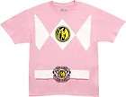 Power Rangers Costume Pink Ranger T Shirt