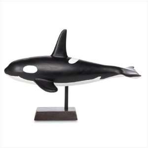  Ceramic Orca Whale Statue / Figurine