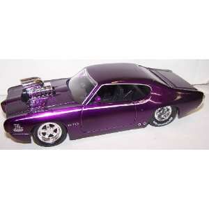   with Blown Engine 1969 Pontiac Gto Judge in Color Purple: Toys & Games