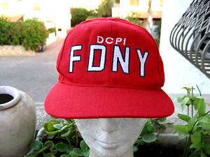 NEW YORK FIRE DEPT. FDNY  VISOR CAP / HAT ! BRAND NEW.  