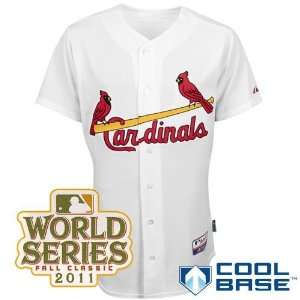 St. Louis Cardinals Authentic 2011 World Series Personalized Road 