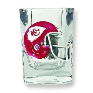  NFL Kansas City Chiefs Square Shot Glass 2oz Kitchen 