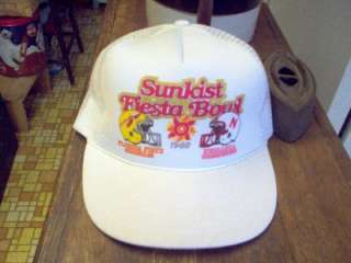 NEW W/O TAGS SUNKIST FIESTA BOWL 1988 BASE BALL CAP  