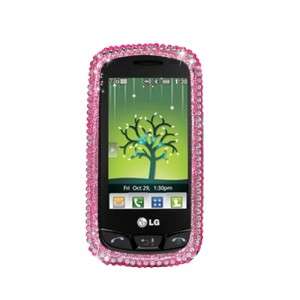 LG VN270 Cosmo Touch Diamond Pearl Pink Case  