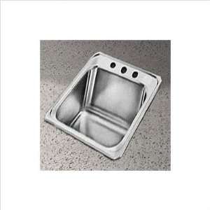   Rimming Stainless Steel Sink Configuration One Hole