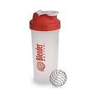 New Blender Bottle w Stainless Steel Wire Protein Mix Shaker Ball 28oz 