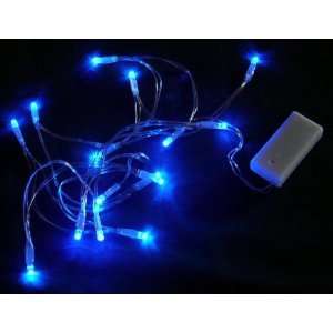  LED Battery 35 Fairy Lights Color;BLUE (12 pack)