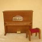 vintage piano bench  