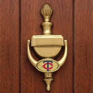  MLB Minnesota Twins Baseball Solid Brass Door Knocker 