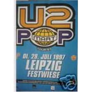  U2 Berlin Germany Original Concert Poster 1997