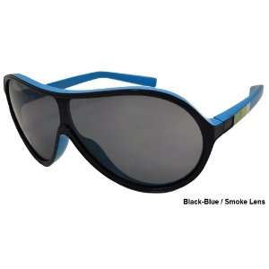   Sunglasses Black Blue Frame/Smoke Lens EV0600 043