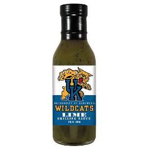  Kentucky Wildcats NCAA Lime Grilling Sauce   12oz: Sports 