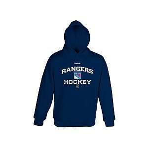   New York Rangers Kids Center Ice Pullover Hooded Sweatshirt Sports