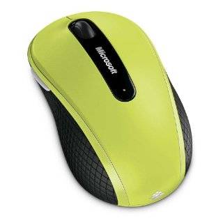 Microsoft Wireless Mobile Mouse 4000   Lime Green