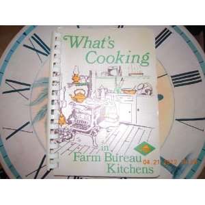  Whats Cooking in Farm Bureau Kitchens Editor Mrs. Les 