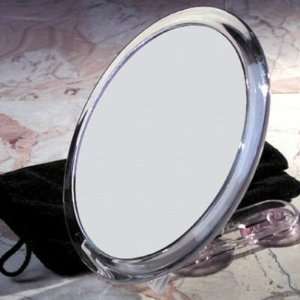  Travel Magnifying Make up Mirror with Pouch In 5x 