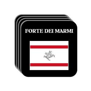   Tuscany (Toscana)   FORTE DEI MARMI Set of 4 Mini Mousepad Coasters