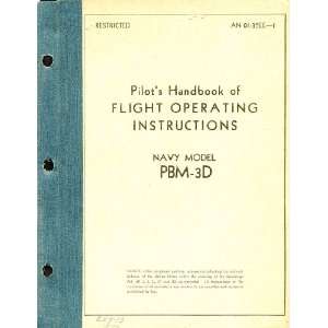   Glenn Martin PBM Mariner Aircraft Flight Manual: Glenn Martin: Books