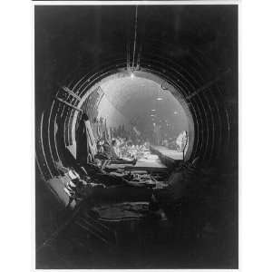   Subway Tunnel,Air raid Shelter,West End,London,England