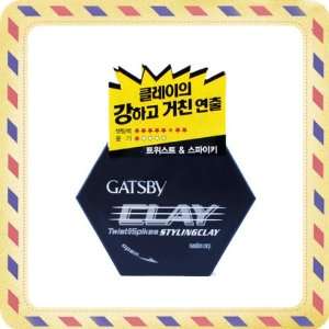  [ Gatsby ] Twist & Spikes Styling Clay   50g. Beauty