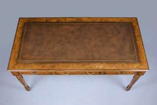 Antique Style English Walnut Writing Desk Library Table  