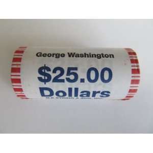 2007 George Washington Presidential $1 Coin 25   Dollar Coin One Bank 