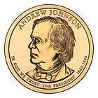   2011 ANDREW JOHNSON GOLDEN DOLLAR COINS UNCIRCULATED UNOPENED MINT CON