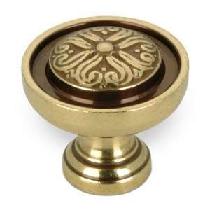 Styles inspiration   1 diameter knob celtic floral in antique english