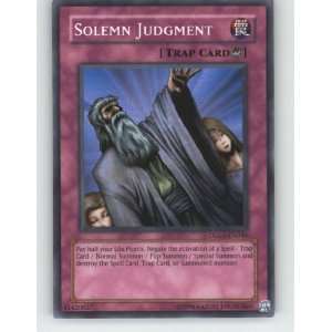  2008 YuGiOh Dark Legends DLG1 EN046 Solemn Judgment Super 