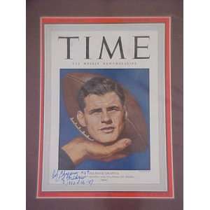  Bob Chappuis Autographed Signed November 3 1947 Time 