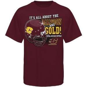  Central Michigan Chippewas Maroon All About Maroon & Gold 