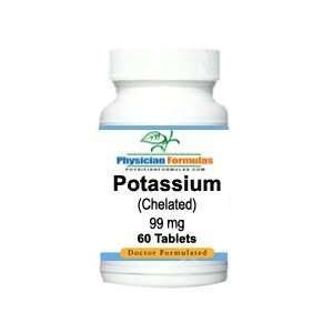 Potassium Pill 99 Mg, 60 Tablets   Endorsed by Dr. Ray Sahelian, M.D 