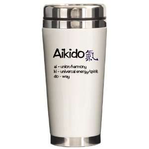  Aikido Sports Ceramic Travel Mug by  Kitchen 