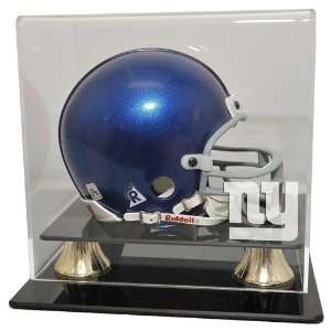  New York Giants Mini Helmet Display Case   Coachs Choice 