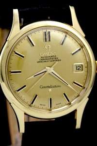 OMEGA CONSTELLATION CHRONOMETER 18K SOLID GOLD DIAL & CASE AUTOMATIC 