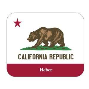  US State Flag   Heber, California (CA) Mouse Pad 