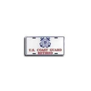  Coast Guard Military License Plate Automotive